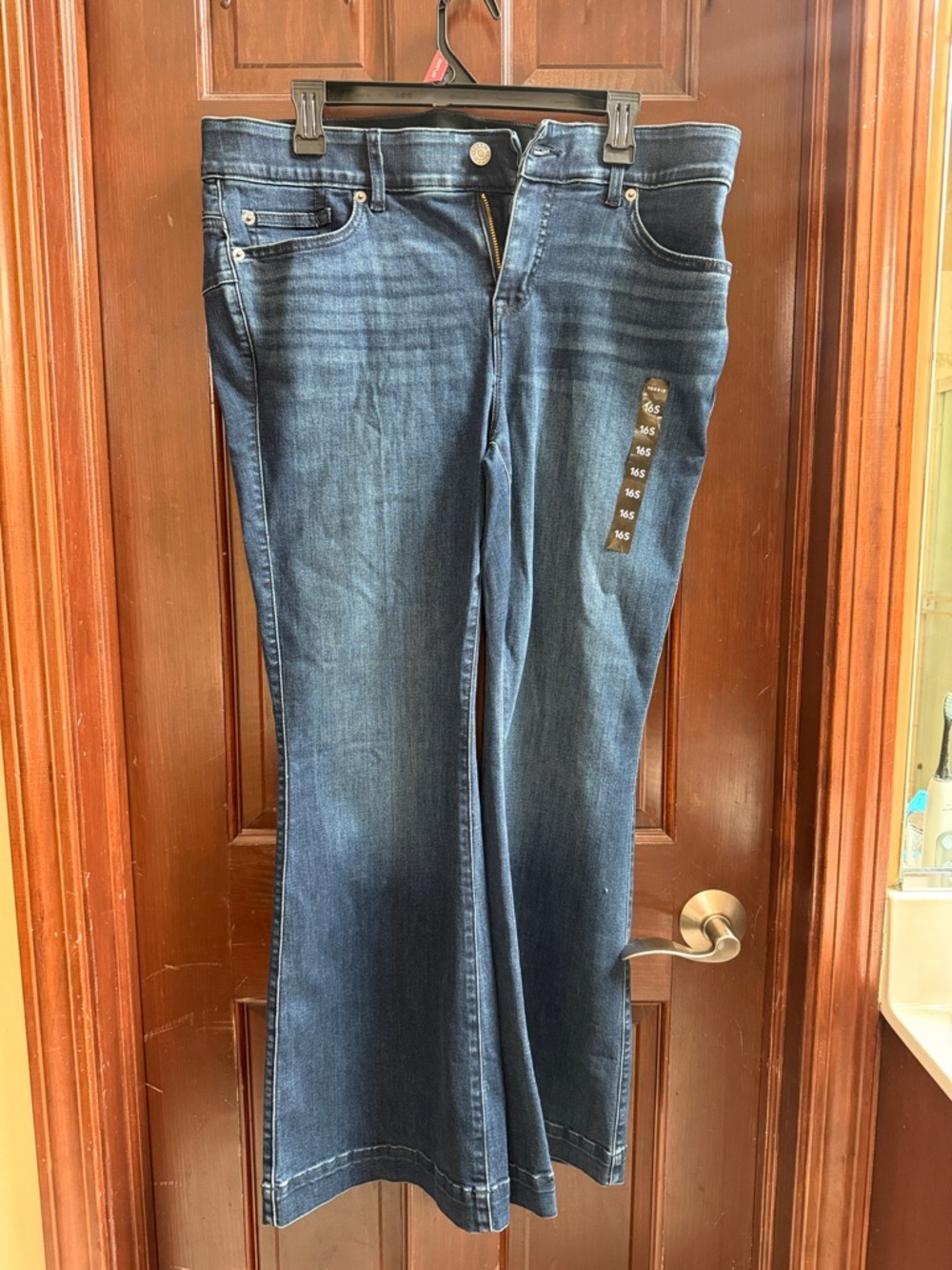 torrid bombshell Dark Blue Flare Jeans